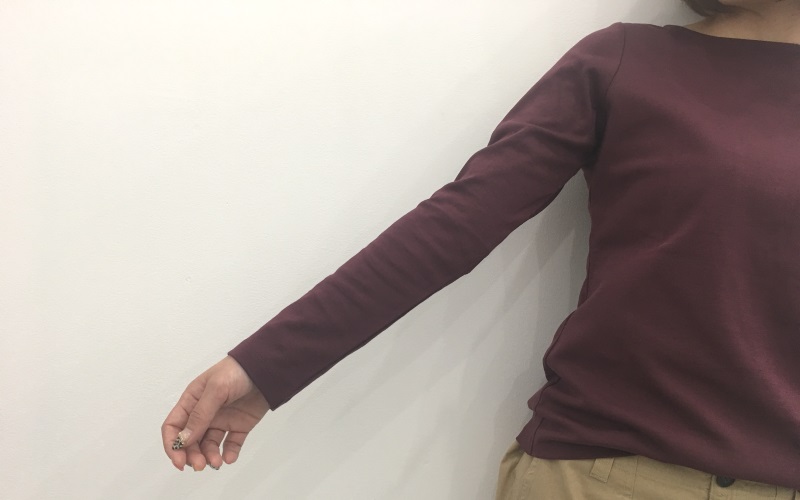 DoCLASSET　ドゥクラッセTシャツ・ボートネック長袖／58cm丈