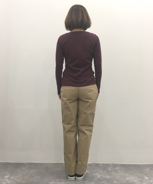 DoCLASSET　ドゥクラッセTシャツ・ボートネック長袖／58cm丈