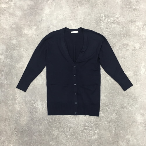 DoCLASSE シルクフィール・ロングカーディガン