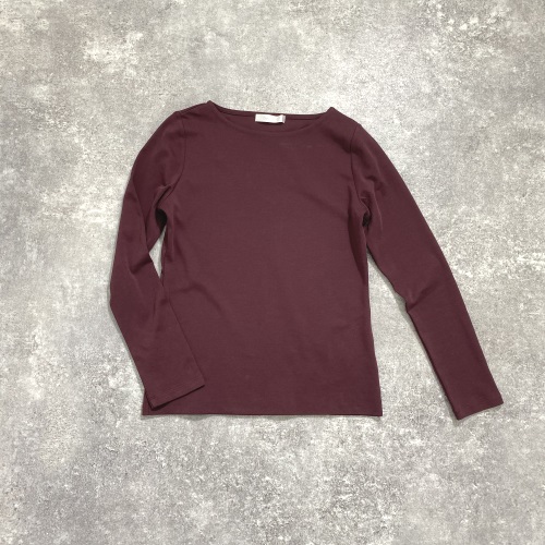 DoCLASSET　ドゥクラッセTシャツ・ボートネック長袖／58cm丈