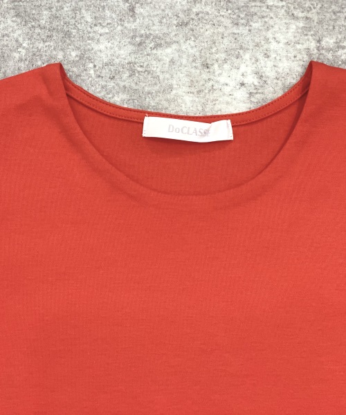 DoCLASSET　ドゥクラッセTシャツ・抜け感シルエット9分袖