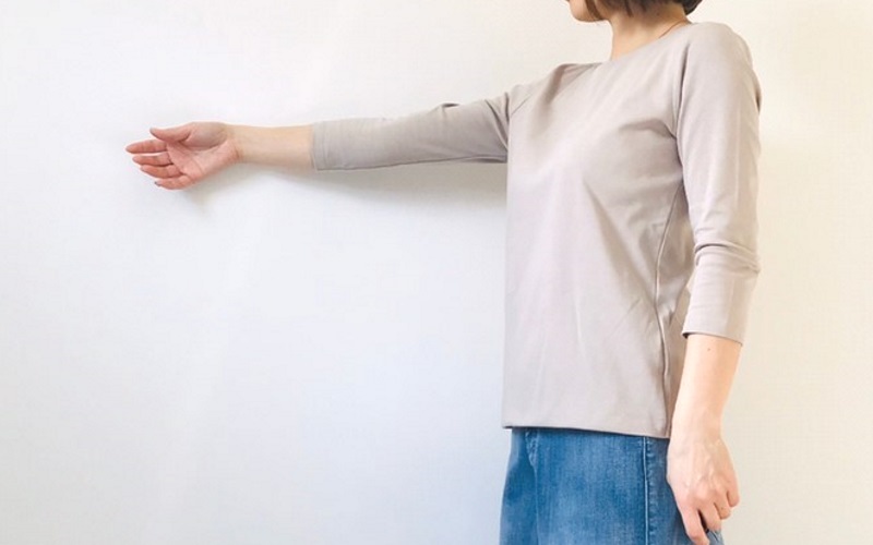 DoCLASSE　ドゥクラッセＴシャツ・クルーネック7分袖