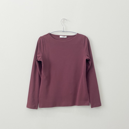 ドゥクラッセTシャツ・ボートネック長袖/58cm丈