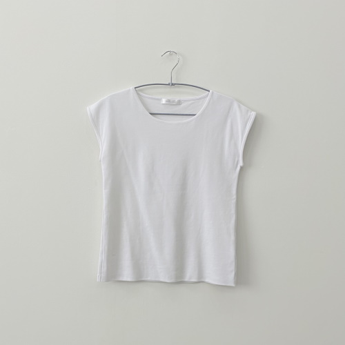 ドゥクラッセＴシャツ・深ジュエルネックフレンチ袖