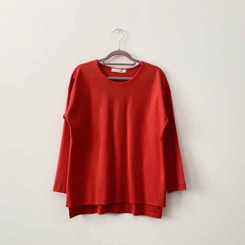 ドゥクラッセTシャツ・抜け感シルエット9分袖