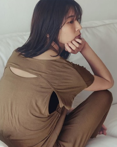 Re:EDITソイビーンバックオープンTシャツ2,690円