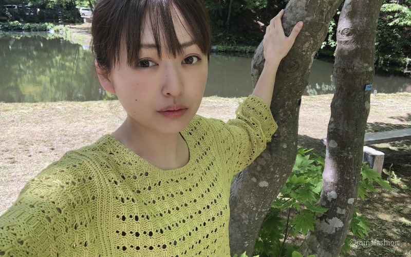 REAL CUBE フリンジデザインニットセットアップ　3,300円