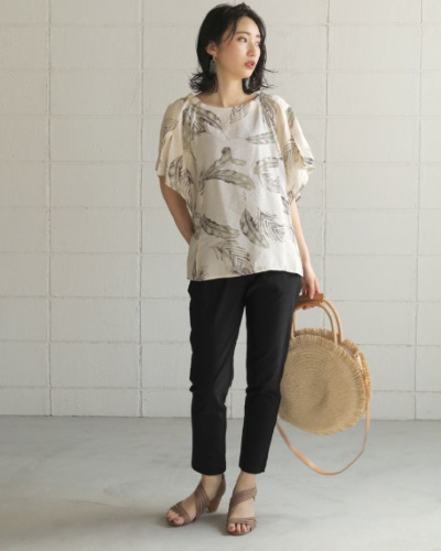 Bou Jeloudバタフライスリーブブラウス5,313円