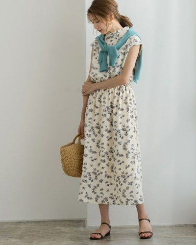 Bou Jeloudスウェット×柄切替ワンピース5,346円