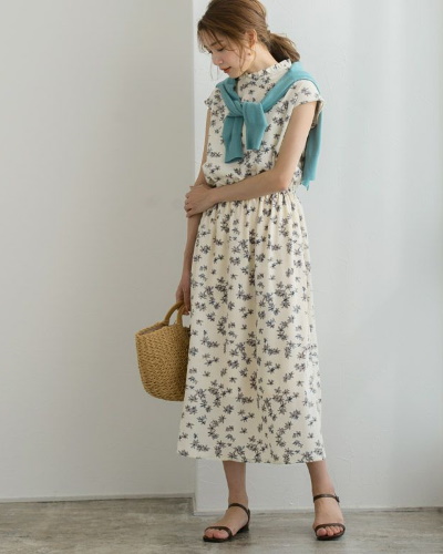 Bou Jeloudスウェット×柄切替ワンピース5,346円