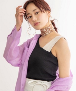 WEGOバイカラーアシメタンクトップ1,759円