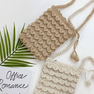 HOTPINGサマーニットミニクロスバック1,950円