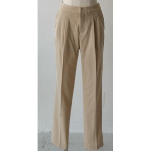 REAL CUBE・ウォッシャブルとろみテーパードパンツ/14,000円