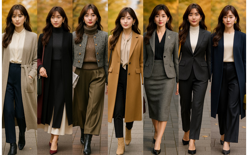 【40代ファッション】2025-26年秋冬トレンドファッションの傾向まとめ
