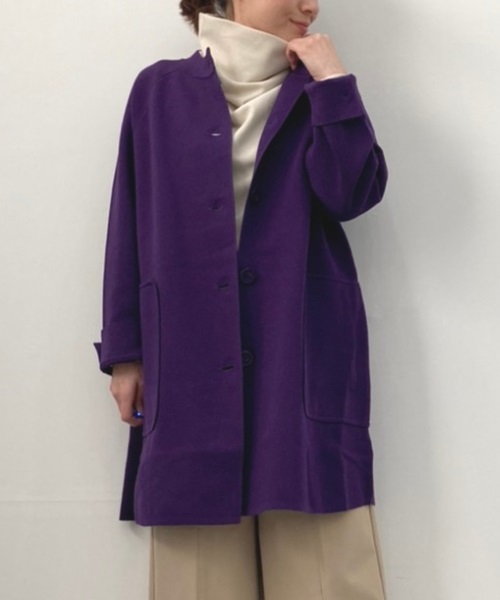 DoCLASSE　ミラノリブ・ニットコート