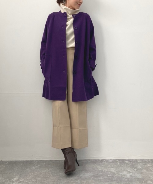 DoCLASSE　ミラノリブ・ニットコート