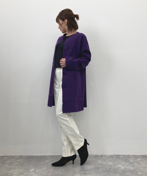 DoCLASSE　ミラノリブ・ニットコート