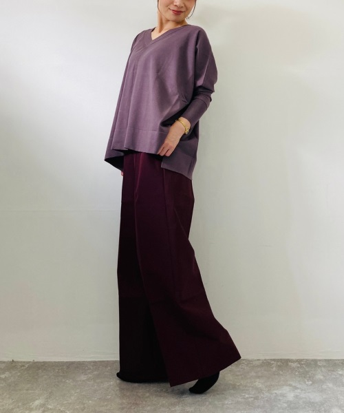 DoCLASSE　シルフィア・ワイドVネック