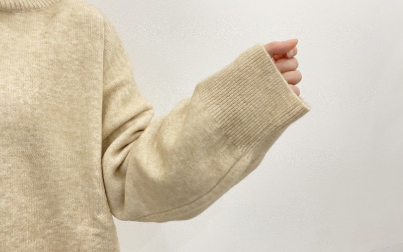 SAISON DE PAPILLON ビックシルエットタートルネックニットプルオーバー