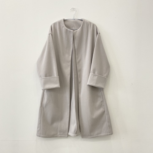 fifth ベルト付きノーカラーコート