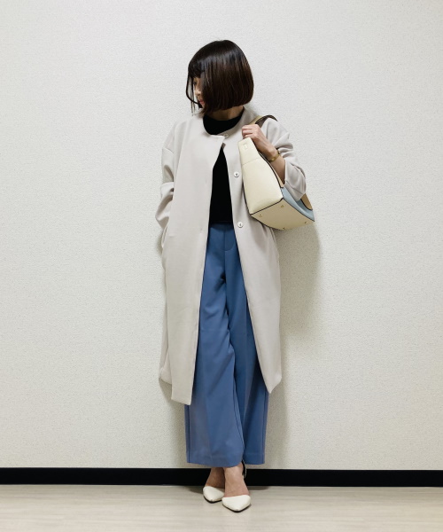 DoCLASSE　エアリージョーゼット・ワイドストレート63cm