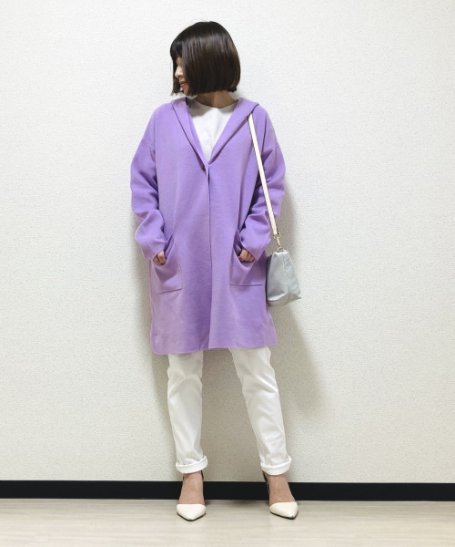 DoCLASSE　ミラノリブ・着流しフードコート