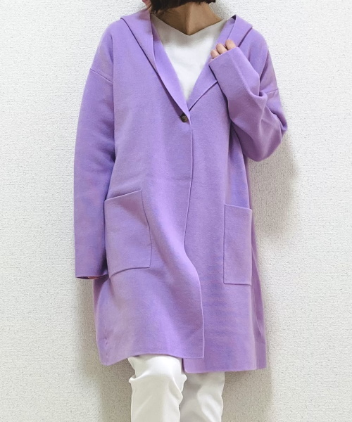 DoCLASSE　ミラノリブ・着流しフードコート