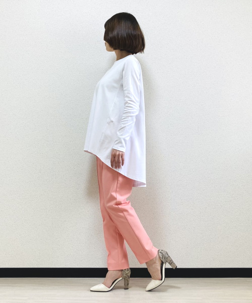 DoCLASSE　ドゥクラッセTシャツ・ペプラムボートネック