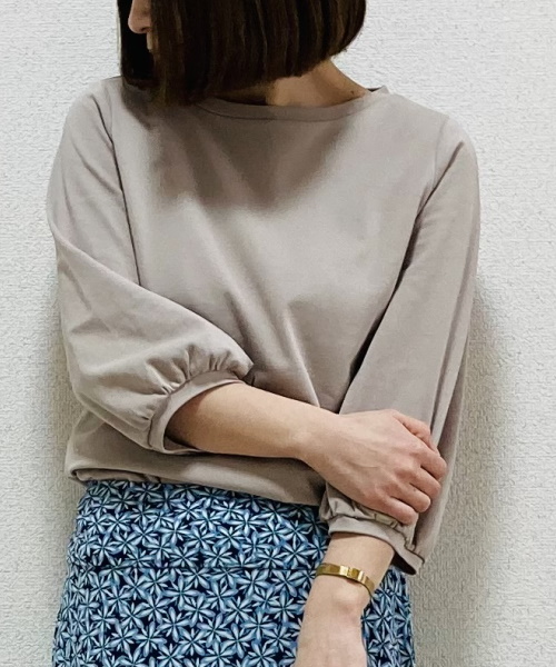 DoCLASSE　ドゥクラッセTシャツ・パフスリーブ7分袖