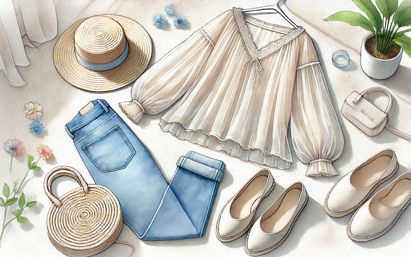 40代からのデニムコーデは上品に。改善点・選び方・合わせ方を解説します！