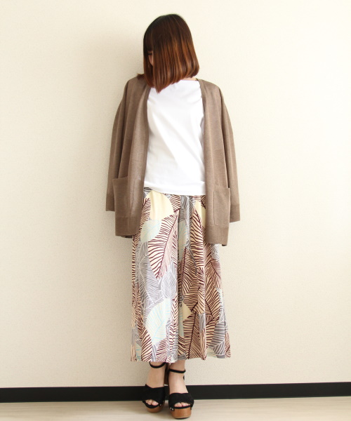 DoCLASSE UVスラブ・ガウチョパンツ 4,389円(税込)