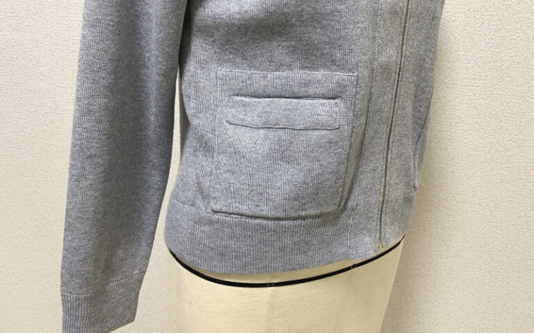 DoCLASSE　総針編み・フーディブルゾン　9,889円