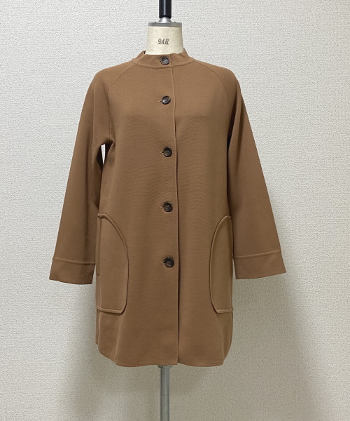 DoCLASSE　ミラノリブ・スタンドニットコート　9,889円