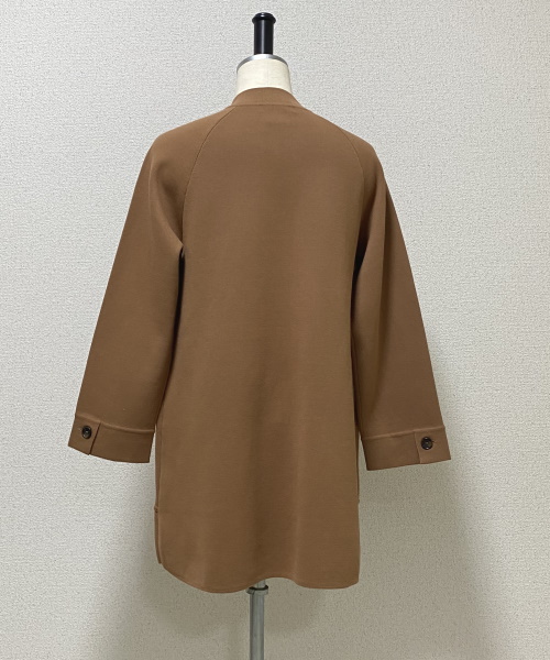 DoCLASSE　ミラノリブ・スタンドニットコート　9,889円