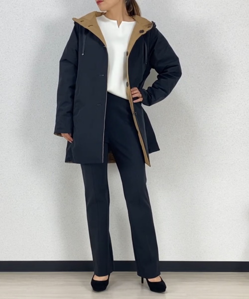 DoCLASSE　マジカルサーモ・グログランフードコート　10,989円（税込）