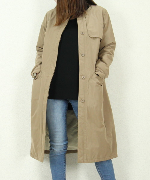 DoCLASSEマジカルサーモ・グログランCカラーコート　15,290円（税込）