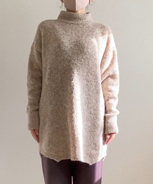 DoCLASSE　ブークレニットハイネックロング