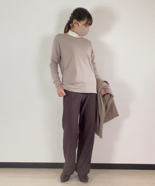 DoCLASSE裏ベロアストレッチ・美脚ストレート／70cm　4,389円（税込）