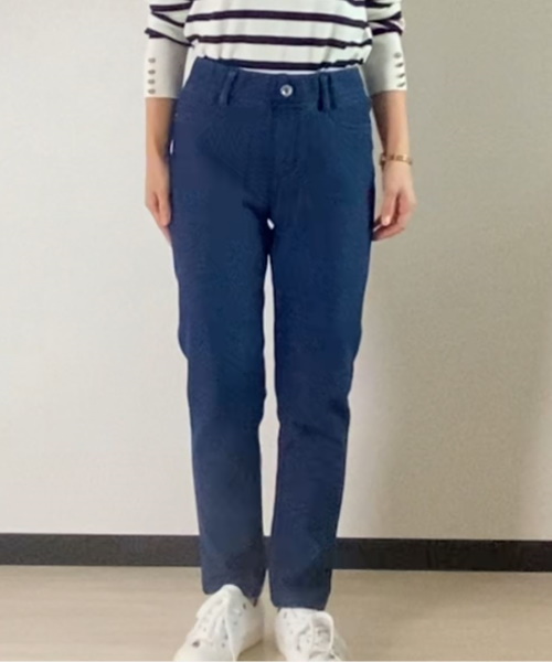 DoCLASSE　裏ベロアストレッチ・テーパード／65cm　4,389円（税込）