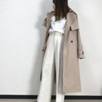 定番のベージュを素敵に着まわし！「トレンチコートを使った技ありコーデ13選」