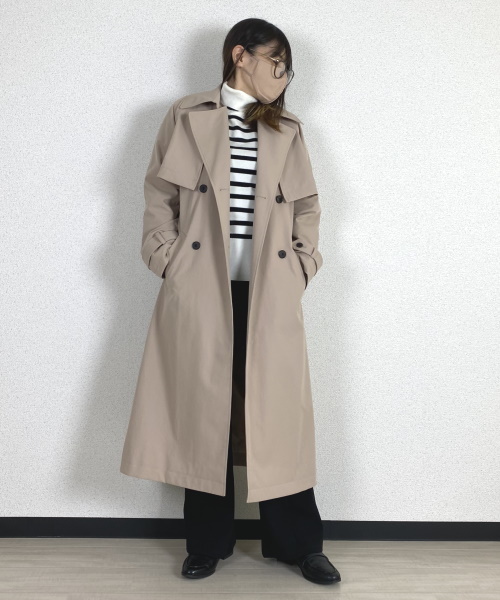 定番のベージュを素敵に着まわし！「トレンチコートを使った技ありコーデ13選」