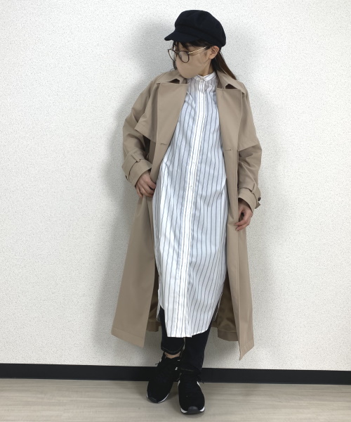 定番のベージュを素敵に着まわし！「トレンチコートを使った技ありコーデ13選」