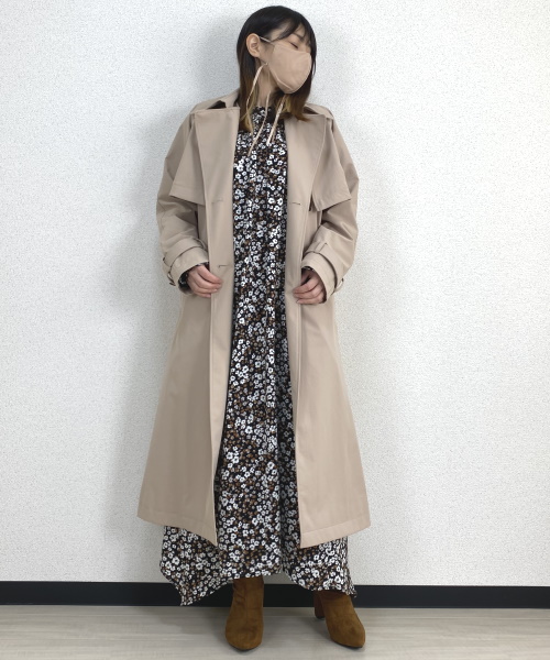 定番のベージュを素敵に着まわし！「トレンチコートを使った技ありコーデ13選」