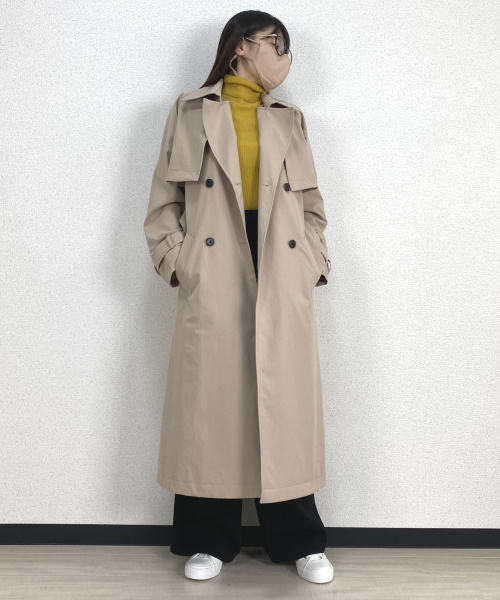 定番のベージュを素敵に着まわし！「トレンチコートを使った技ありコーデ13選」