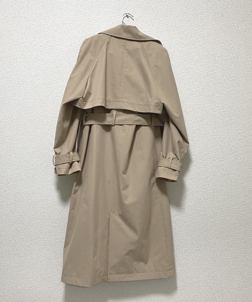 DoCLASSE 二重織りワッシャーツイル・２WAYトレンチ 27,390円