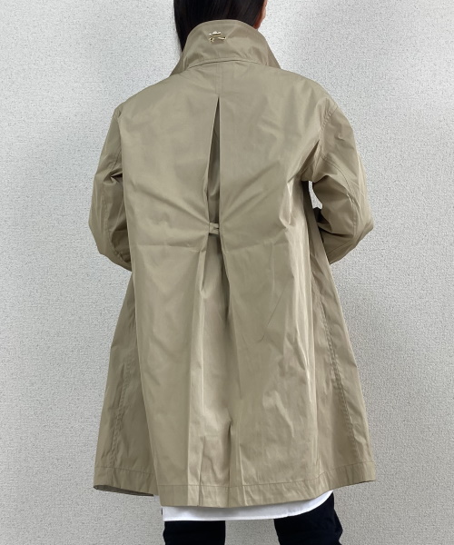 DoCLASSE　二重織メモリー・スタンドカラーコート