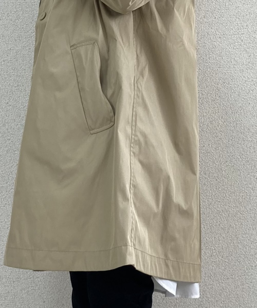 DoCLASSE　二重織メモリー・スタンドカラーコート