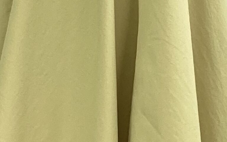 DoCLASSE　二重織ワッシャーツイル・フレアスカート