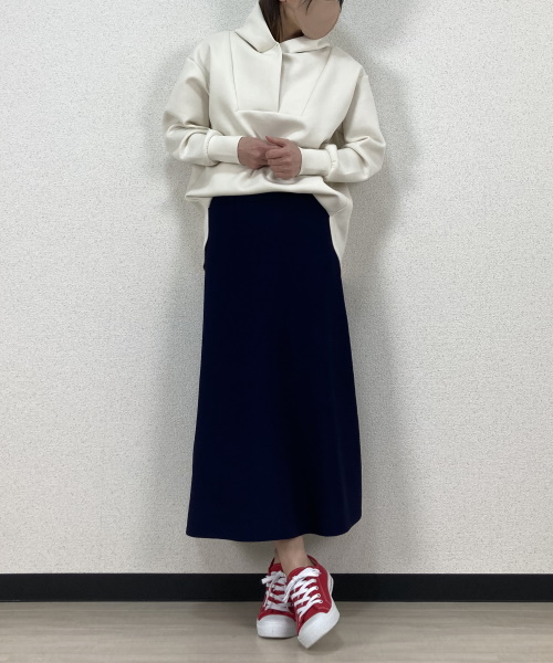 DoCLASSE ファインストレッチ・フーディプルオーバー