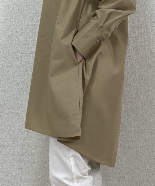 DoCLASSE　タイプライター・ギャザーチュニック